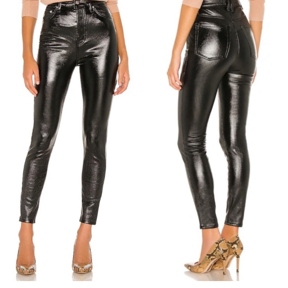 We The Free Liquid Black Skinny Pants
